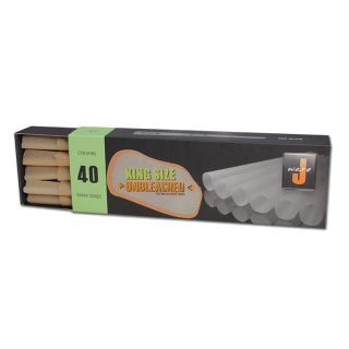 Конусы Jware King-Size Unbleached 40 шт