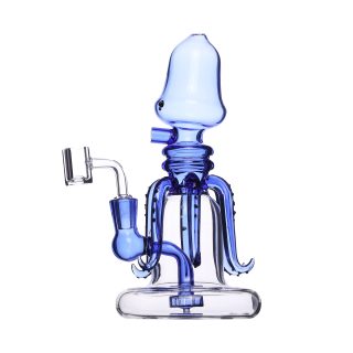 Бонг Phoenix Glass Octopus Blue