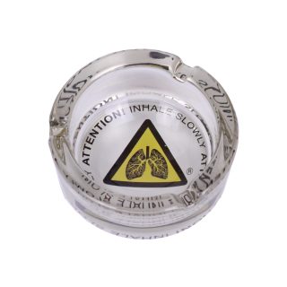 Пепельница Attention! стеклянная