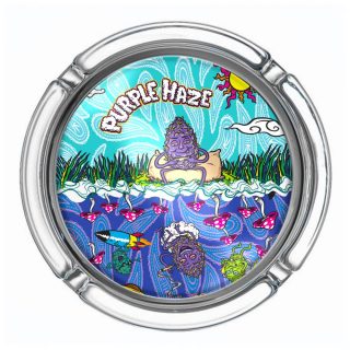 Пепельница Best Buds Large Glass Purple Haze стеклянная