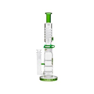 Бонг Phoenix Freezable Triple Honeycomb Green