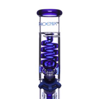 Бонг Phoenix Tower Spiral Blue - фото 2