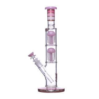 Бонг Phoenix Double Medusa Perc Pink