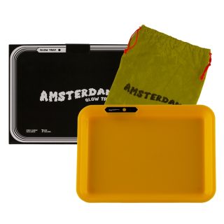 Поднос Amsterdam Acrylic LED Yellow 28 x 21 см - фото 2