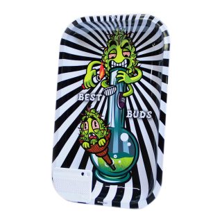 Поднос Best Buds Smoke Me Metal 27.5 х 17.5 см