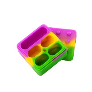 Силиконовый контейнер Multicolor 4+1 - фото 2