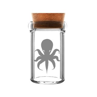 Стеклянная банка Weedjar Octopus 135 мл