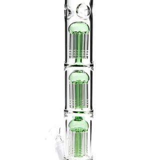 Бонг Boogie Project Tower Triple Medusa Green - фото 3