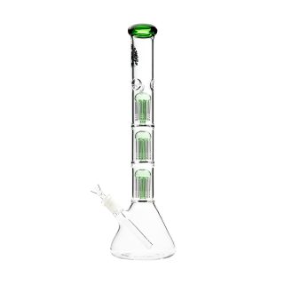 Бонг Boogie Project Tower Triple Medusa Green