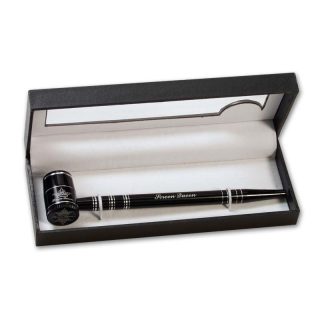 Трубка Black Leaf Screen Queen Black - фото 3