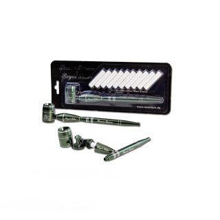 Трубка Black Leaf Screen Queen Green + Royal фильтры