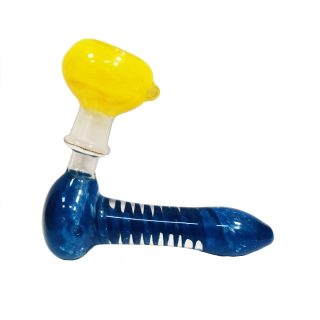 Трубка Blue Glass Spiral