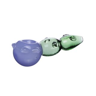 Трубка Flower Milk Blue