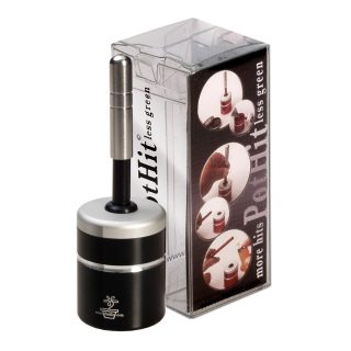 Трубка с контейнером Pot Hit Black