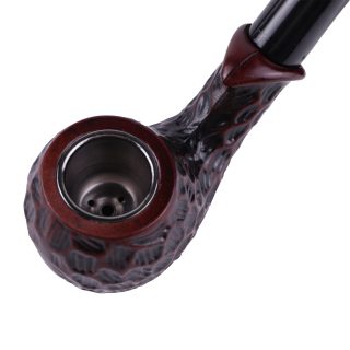 Деревянная трубка для курения Wood Sherlock - фото 3