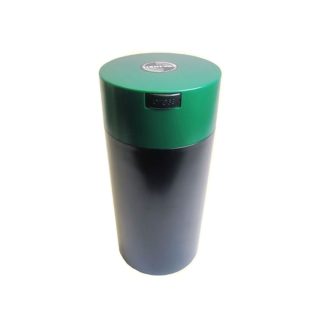 Вакуумный контейнер Coffevac Solid Black Dark Green Cap 1850 мл