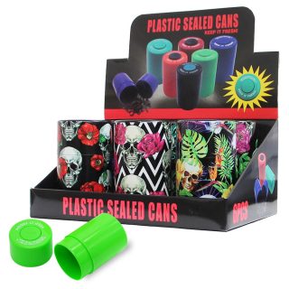 Вакуумный контейнер Skull Flowers 100 мл