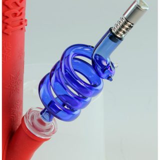 Вапорайзер для бонга VAPOLICX Spiral Green 14.5 мм - фото 2