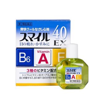 Японские капли для глаз Lion Smile 40 EX