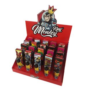 Зажигалка Clipper™ + Бумажки Monkey King Size Slim