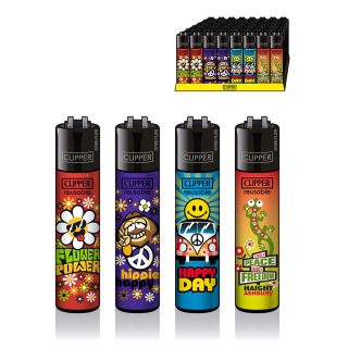 Зажигалка Clipper™ Hippie #15