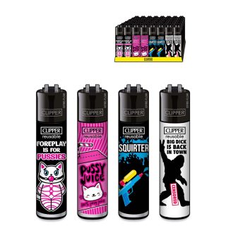 Зажигалка Clipper™ Porn Slogan #4