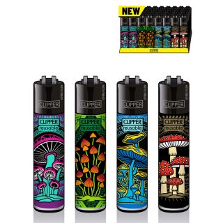 Зажигалка Clipper™ Shrooms #5