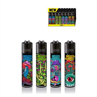 Зажигалка Clipper™ Shrooms #8