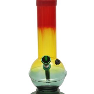 Бонг SpcDvls PB-11C color MicroShot 18 см - 3