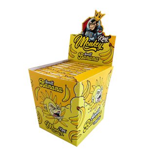 Бумажки Monkey King Tips King Size Sweet Banana
