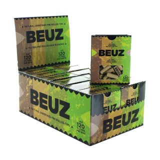 Фильтры Beuz Unrefined Pre-Rolled Cardboard Tips - фото 2