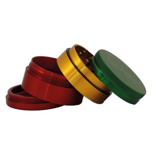 Гриндер RAW Hammer Craft Medium  Aluminium Rasta  - фото 3