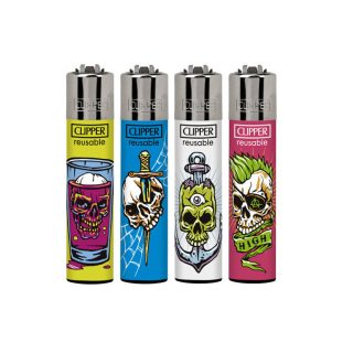 Зажигалка Clipper™ Bone Portraits