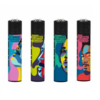 Зажигалка Clipper™ GIZEH FACES