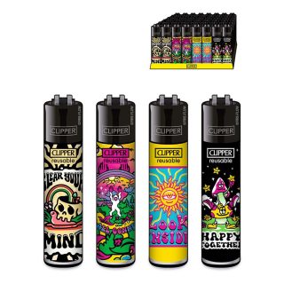 Зажигалка Clipper™ TRIPPY #4
