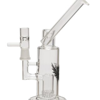 Бонг-бабблер Black Leaf Bird Cage Glass Pipe (Cage Perco) - 2