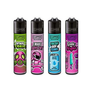 Зажигалка Clipper™ Girly Slogan