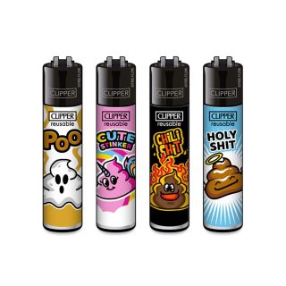 Зажигалка Clipper™ Poo 2