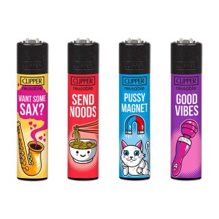 Зажигалка Clipper™ Porn Slogan #5