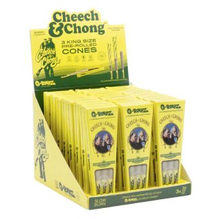 Конусы G-Rollz Cheech & Chong Bamboo Unbleached KS 3 шт